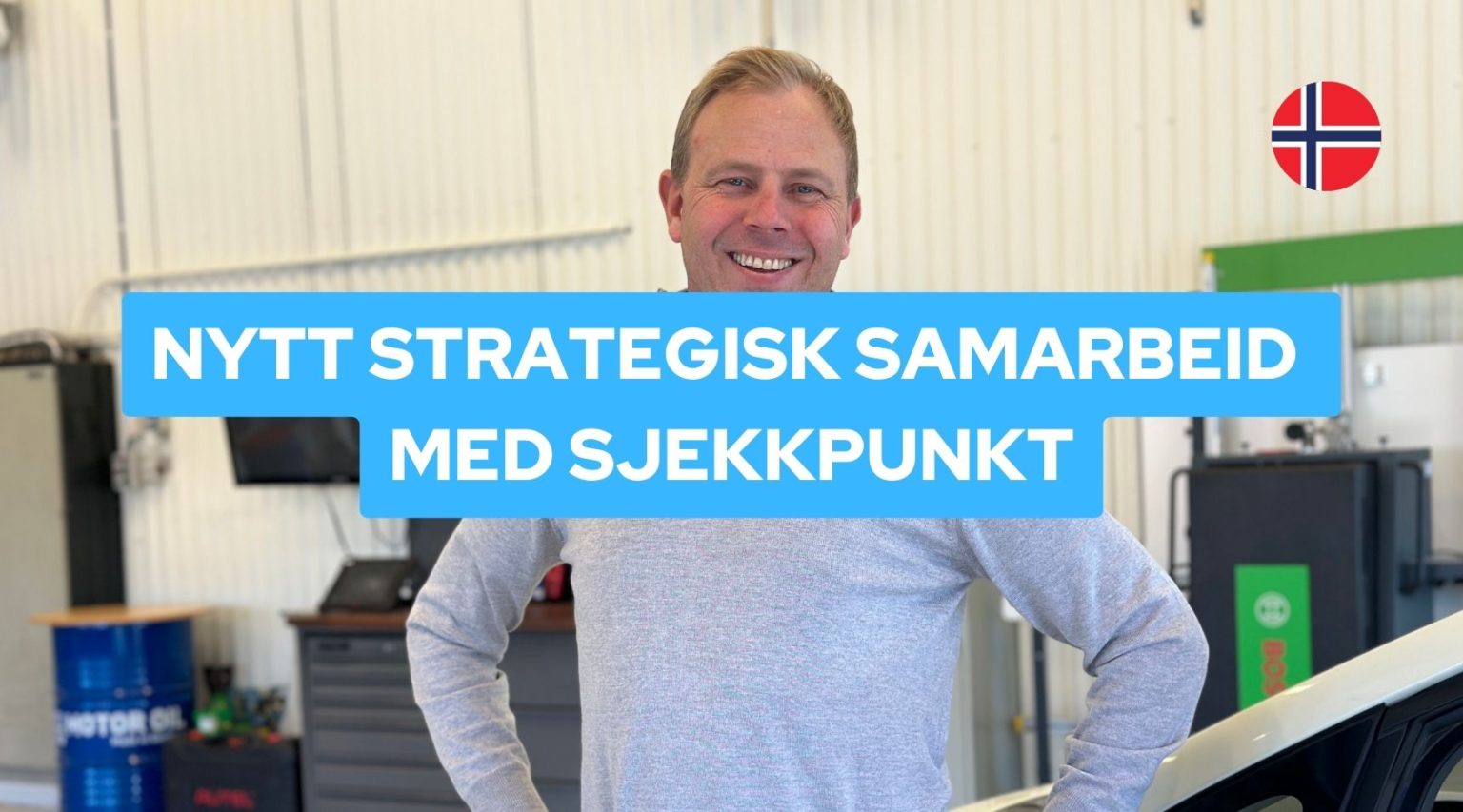 SjekkPunkt velger CarBuddii for å digitalisere og forbedre effektiviteten